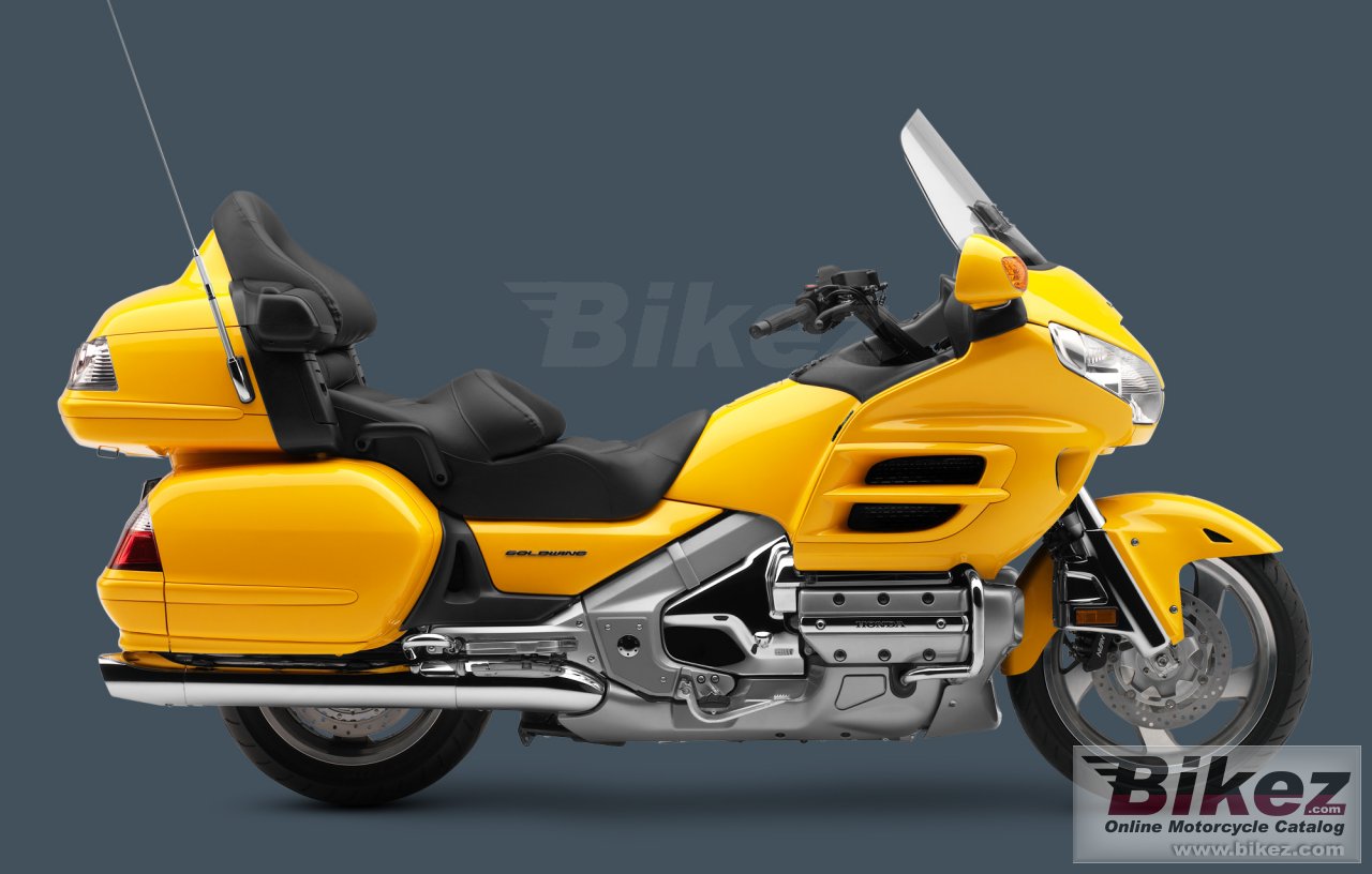 Big Honda gold wing audio comfort navi xm picture and wallpaper from Bikez.com